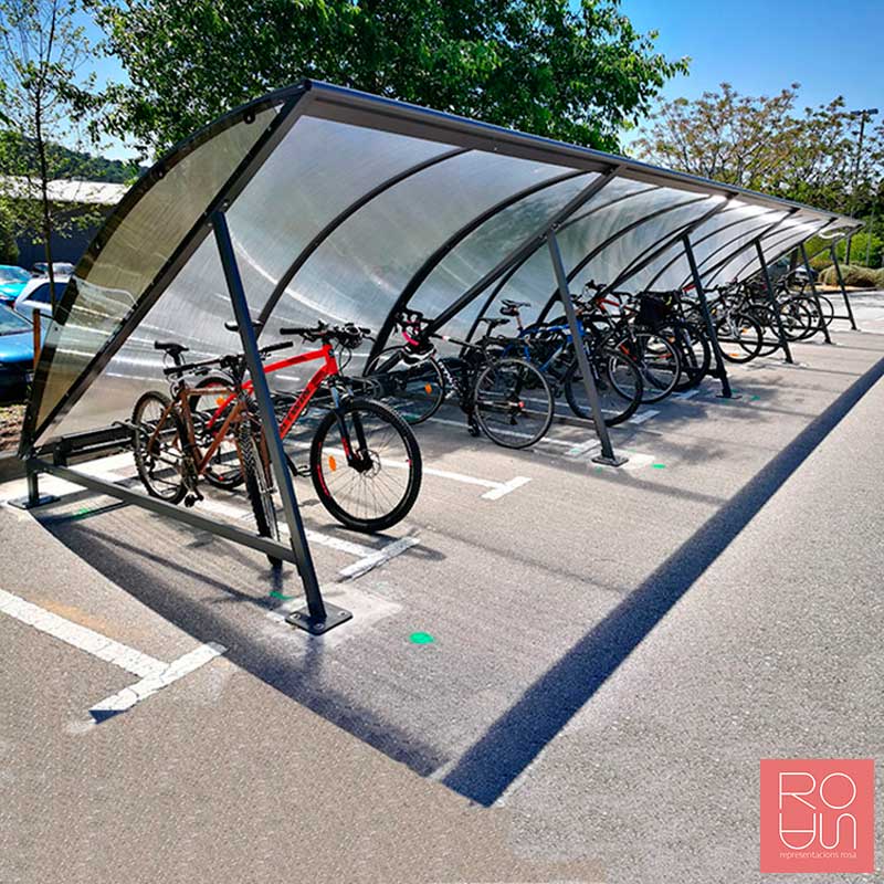 Refugi per a Bicicletes Semi-luna | Protecció i Disseny